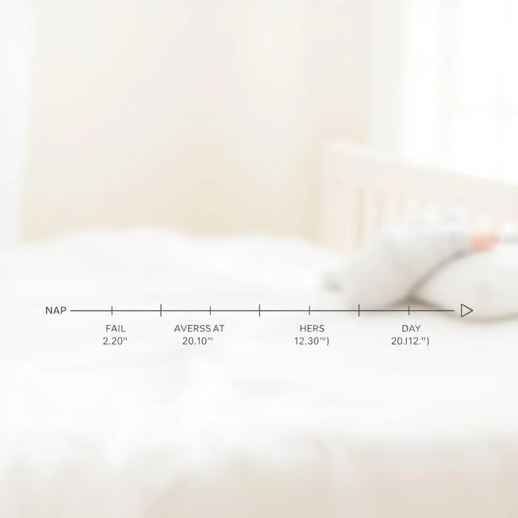 A detailed diagram depicting the typical nap schedule for a 6-month-old infant. The image shows a clean, minimalist layout with a neutral color palette. In the foreground, a soft gray timeline chart outlines the average duration and frequency of daytime naps. The middle ground features simple icons, such as a crib and a sleeping baby, to visually represent the nap cycle. The background has a gentle, soft-focus effect, creating a calming and serene atmosphere. The lighting is soft and diffused, mimicking natural daylight. The overall composition is well-balanced, prioritizing clarity and functionality to effectively communicate the information. A detailed diagram depicting the typical nap schedule for a 6-month-old infant. The image shows a clean, minimalist layout with a neutral color palette. In the foreground, a soft gray timeline chart outlines the average duration and frequency of daytime naps. The middle ground features simple icons, such as a crib and a sleeping baby, to visually represent the nap cycle. The background has a gentle, soft-focus effect, creating a calming and serene atmosphere. The lighting is soft and diffused, mimicking natural daylight. The overall composition is well-balanced, prioritizing clarity and functionality to effectively communicate the information.