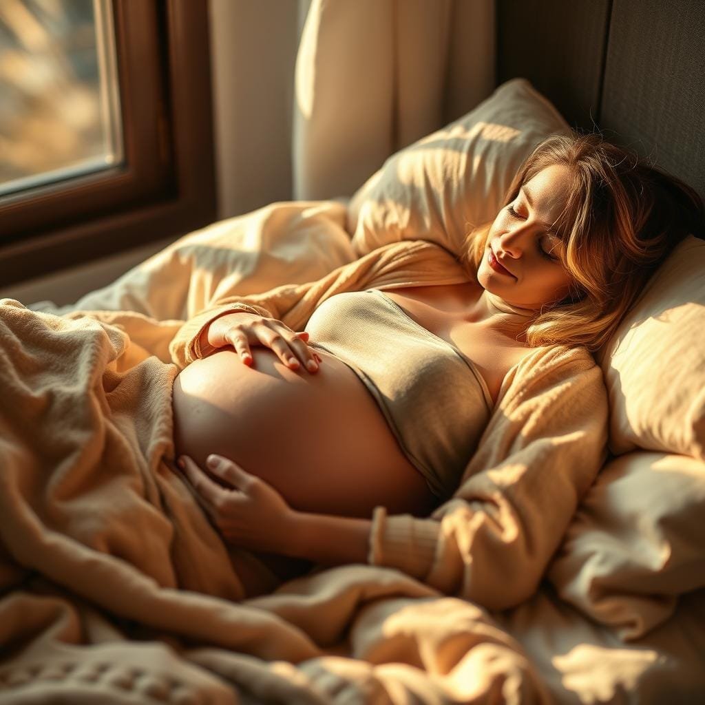 best way to sleep while pregnant